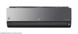 Wandgerät LG Artcool Mirror AC18BK.NSKC 5 kW, IR-FB, Black, R32/R410A