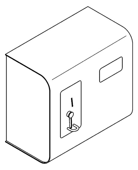 Franke AQUAPAY Münzkontaktgeber AQUA800 für Wertmarken, für Einzeldusche /3 | 2000100340