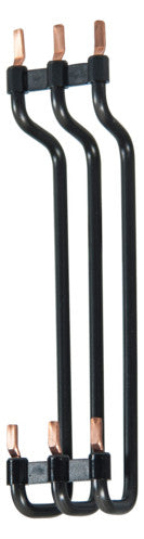 DOEPKE Phasenschiene 3ph 17,5mm 150mm RVS 3.150.120 10qmm 63A Stift isol