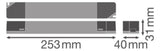 LEDVANCE LED-Trafo 150W 24V IP20 Kstgeh DR-V -150/220-240/24 stat 253x40x31mm
