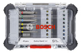 BOSCH-EW Werkzeugset 43tlg Box 43PC EXH SET