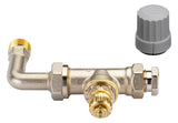 Danfoss Ventilgehäuse RA-KE Durchgang mit Bogen, R 1/2 | 013G3362