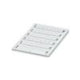 PHOENIX Klemmenmarkierung ws RM=8,2mm UCT-TM 8 unbedr horiz/vert