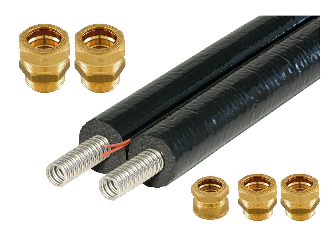 Sonnenkraft SK-Wellrohrverbindungsset DN20-15 RKAH/SST | 3505