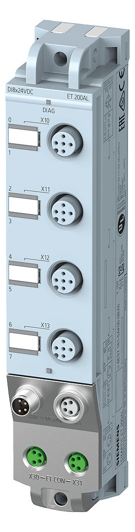 SIEMENS Digital I/O-Modul DC 20,4-28,8V 6ES7141-5AF00-0BA0 8Eing Federzug