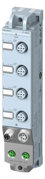 SIEMENS Digital I/O-Modul DC 20,4-28,8V 6ES7141-5AF00-0BA0 8Eing Federzug