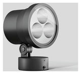 BEGA LED-Anbaustrahler 24W Konv DALI mt 84963 1LED graphit 4000K RGBW 1288lm