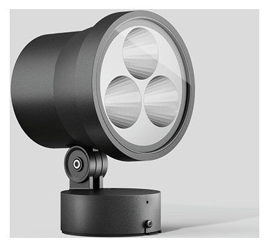 BEGA LED-Anbaustrahler 24W Konv DALI mt 84963 1LED graphit 4000K RGBW 1288lm