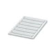 PHOENIX Klemmenmarkierung ws RM=4,2mm UCT-TMF 4 unbedr horiz/vert