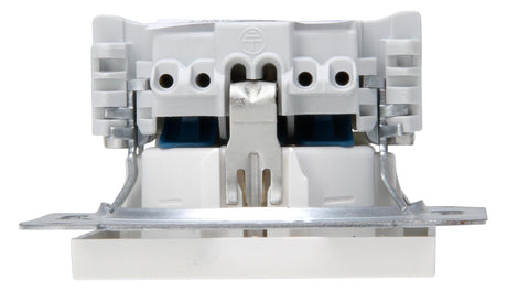 KOPP Steckdose 1f rws glz UP m.BS IP20 940029009
