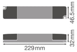 LEDVANCE LED-Steuerung 45W 24V DALI IP20 DR DALI-SUP -45/220-240/24 Push-button