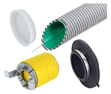 FRÄNKISCHE Mauerdurchführung  110mm Kabu-FESH Set Elektro 110/10 B Pressring