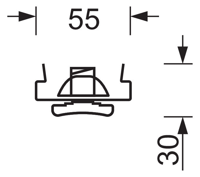 REGIOLUX Blindabd ws ST SDBA /1500 vw RAL9016
