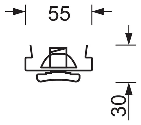 REGIOLUX Blindabd ws ST SDBA /1500 vw RAL9016