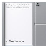 SIEDLE Tastenmodul 1+n 1RT si 99x99x27mm TM 612-1 SM