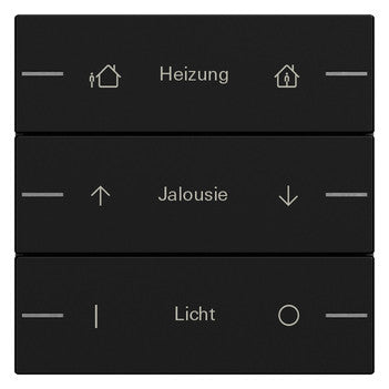 GIRA Tastwippe KNX sw mt Kst Thermopl System 55 5763005