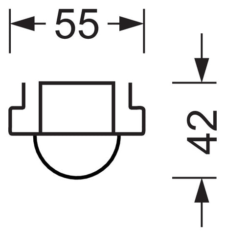 REGIOLUX LED-Geräteträger 48W 4000K 1LED SDGBG /1500 7400 840 DALI2 7430lm Konv