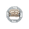RUTENBECK Anschlussdose Cat3 2xRJ45 UAE 2x8(8) Up 0 Kanaleinb schräg
