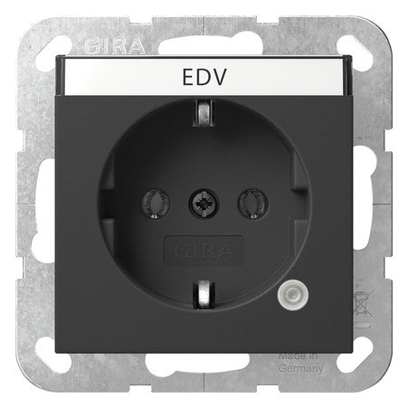GIRA Steckdose 1f sw mt UP EDV IP20 BSF System 55 4452005