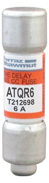 MERSEN Zylindersicherung T 6A 600V AC ATQR6 10x38mm