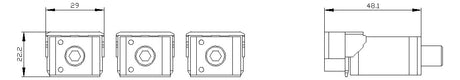 SIEMENS Rahmenklemme 3VA9253-0JA12