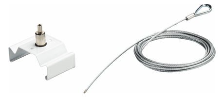 PHILIPS-LICHT Montagebügel ws Edst L65mm Maxos fusion LL500Z MB-SW2 L5000 WH B40m