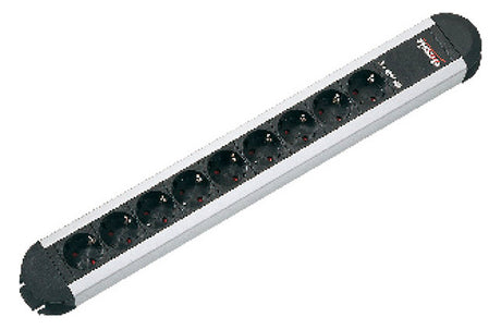 BACHMANN Steckdosenleiste 3f sw 1,75m PRIMO 331.000 35° IP20 1,5qmm