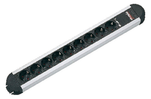 BACHMANN Steckdosenleiste 3f sw 1,75m PRIMO 331.000 35° IP20 1,5qmm