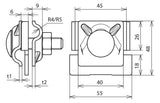 DEHN SE Falzklemme  8-10mm 0,7-10mm Cu FK MV 8.10 KBF0.7 10 CU unbeh