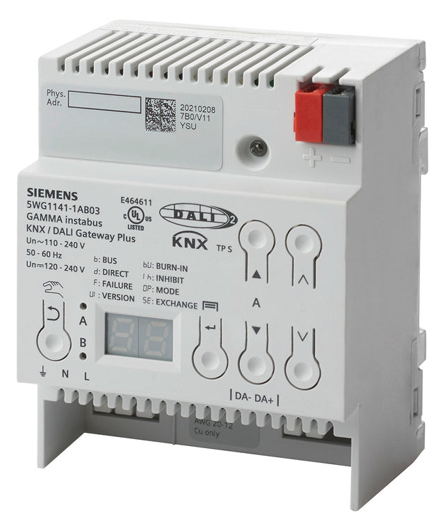 SIEMENS Schnittstelle DALI KNX REG 230V N 141/03 LED 4TE IP20