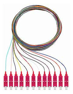 RUTENBECK LWL-Pigtail SC 50/125 OM4 2m Pigtails 12xSC OM4 2m vi Aderpigtail