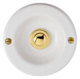 GROTHE Klingeltaster Ms ws UP rnd 28mm KS 2074 WS