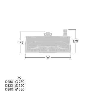 THORN LED-Hallenleuchte 85,6W 4000K Konv HIPAK G4 S LED15000-840 WB HF QC5 15000l