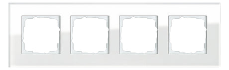 GIRA Rahmen 4f ws glas Esprit 021412