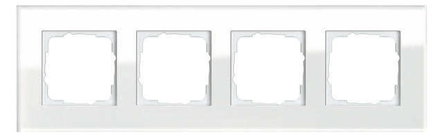 GIRA Rahmen 4f ws glas Esprit 021412