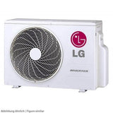 Außengerät LG Dualcool H09S1D.U12 2,6 kW, Deluxe Modell, R32             *