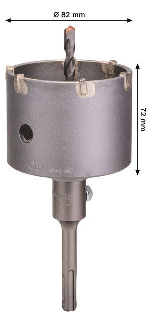 BOSCH-EW SDS-Bohrkrone Hartmetall  8mm 2608550065  82x60mm m.Zentrierbohrer