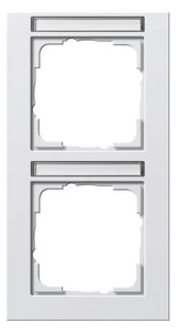 GIRA Rahmen 2f rws glz vert BSF Kst E2 110229