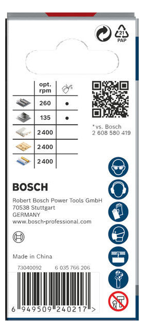 BOSCH-EW Lochsäge  33mm T44mm Sechskant LOCHSÄGE f.Gips Holz