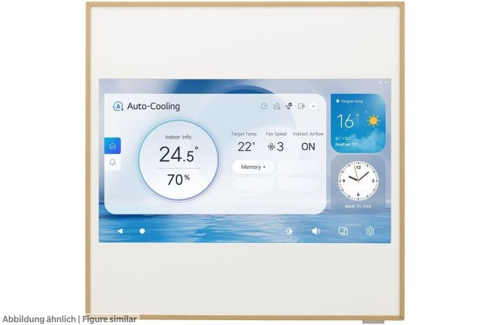 Wandgerät LG Artcool Gallery A12GA2N.EEU3,5 kW, Premium Modell, IR-FB, R32/R410A