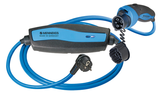 MENNEKES eMobil E-Mobility Ladeleitung Ladekabel Mode 2 Typ 1 13A 8m VDE AC 1-p