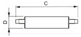 PHILIPS-LM LED-Röhrenlampe R7s 14W 3000K CorePro LED linear D 14-120W R7S 11 ws