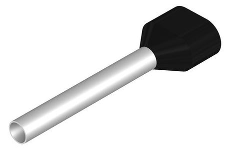 WEIDMÜLLER ZW-Aderendhülse 1,5qmm 18mm H1,5/26D ZH SW isol PP sw Cu verzinnt