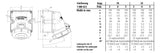 MENNEKES CEE-Steckdose 3p 16A 6h 230V/bl 9105 IP67 AP schraubl.Kl Kst