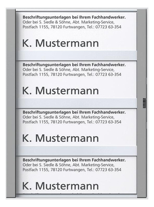 SIEDLE Zubehör Sprechanlage Kst Türstat TM 612-4, BTM 650-04 TM Ersatzteil