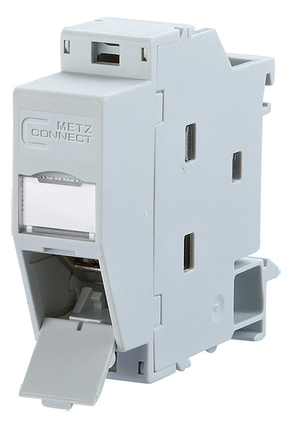 METZ CONNECT Hutschienenadapter TS35 Kst 1309A07003-E schräg