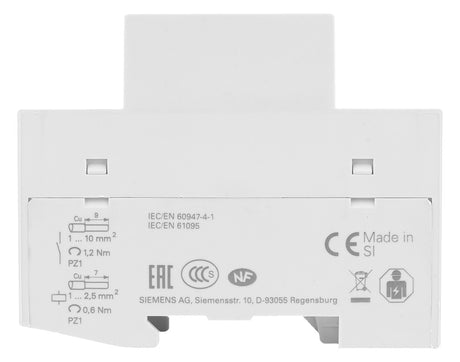 SIEMENS Installationsschütz 25A 230V/AC 5TT5830-0 400V/AC 4S 2000W/AGL 2TE