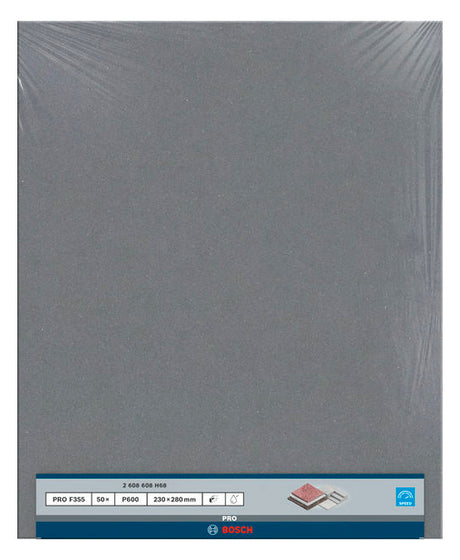 BOSCH-EW Schleifpapier K600 Papier 2608608H68 wasserf 280x230mm