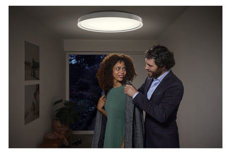 LEDVANCE LED-Sensorleuchte 32W 3000K si Orbis Plate Click Sensor 510mm 32W 1800l
