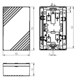 GROTHE Gong 8V/AC 85dB elektromech Kst GONG 169 Bw IP20 1-0,3A